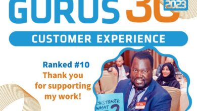 Photo of Benson Mukandiwa ranked 10th in World Customer Experience Guru Ratings
